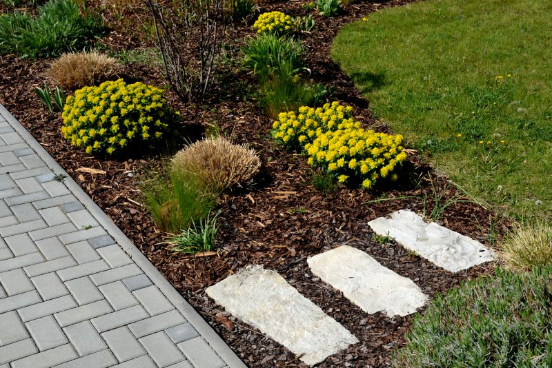 Black Mulch Installation in Ventura County, CA