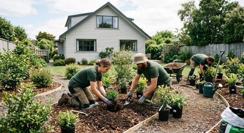 Bush Landscape Installation Service